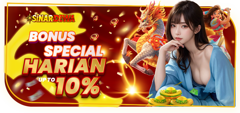 BONUS HARIAN 10%